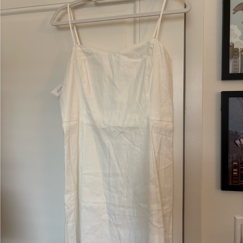 Babaton White Hadwyn Mini Dress